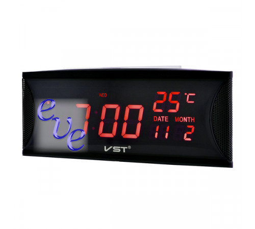 Vst719W-1 220В крас циф+USB каб (без адап)